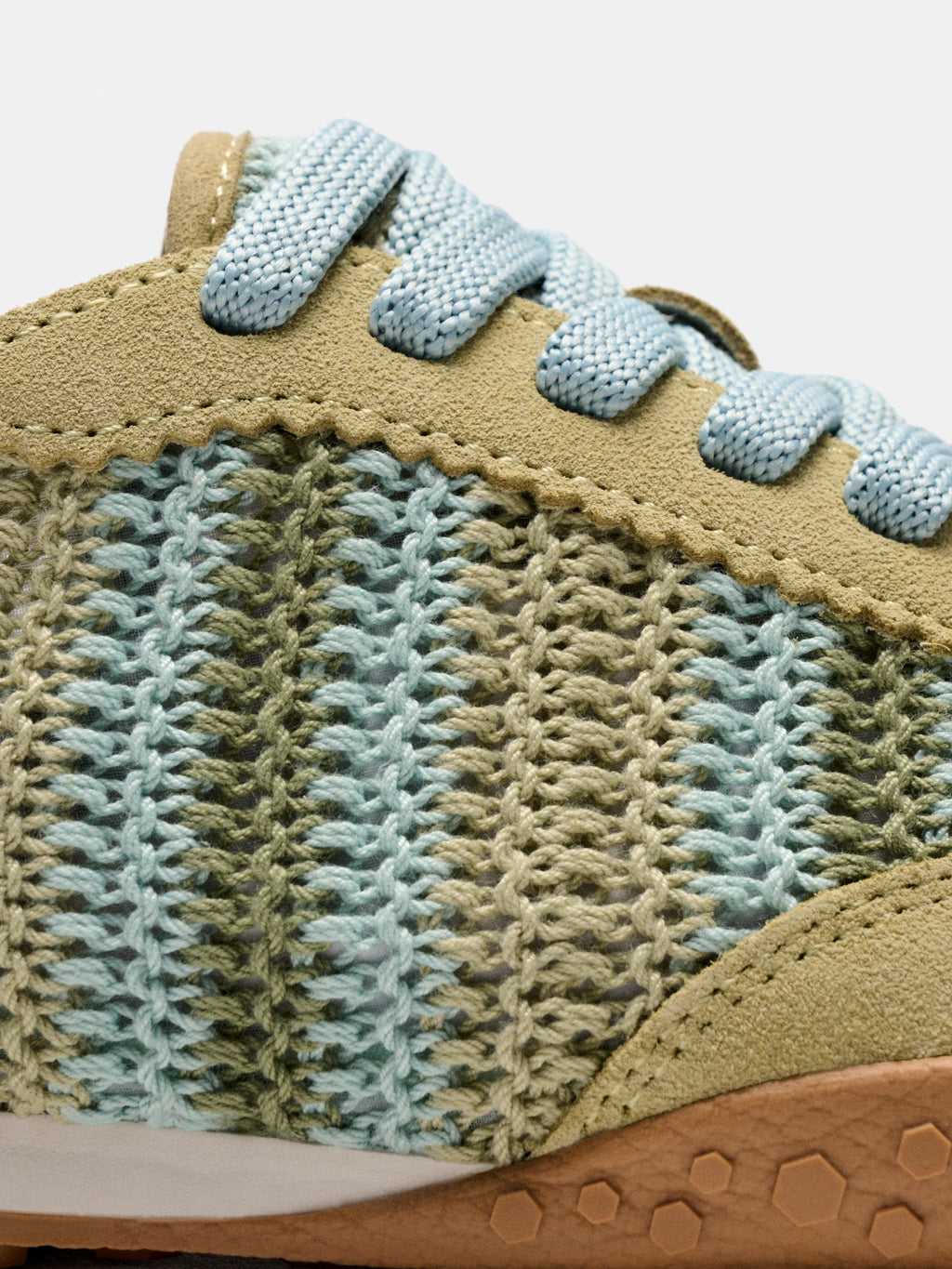 Zapatillas Hoff Bridge Woven Crochet Mint Mujer