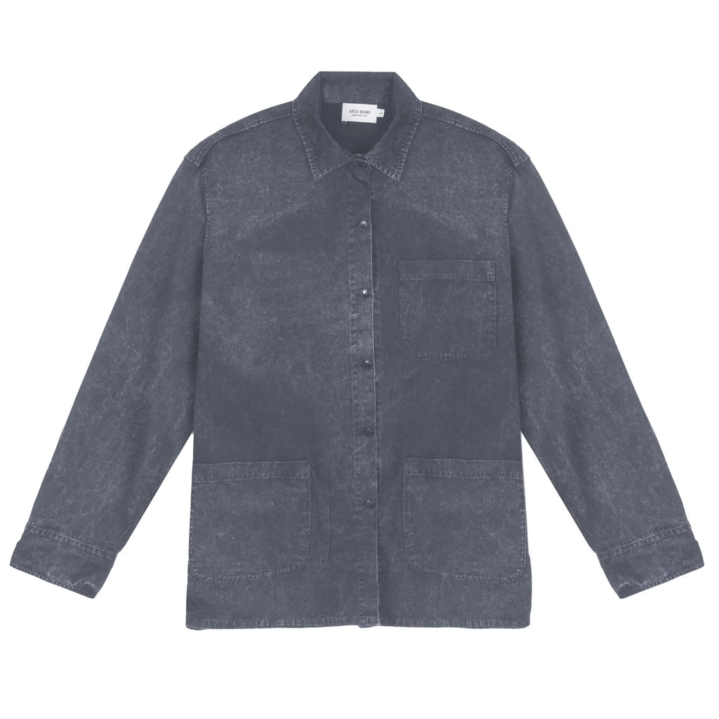 Chaqueta Arica Basic Jacket Blue petrol