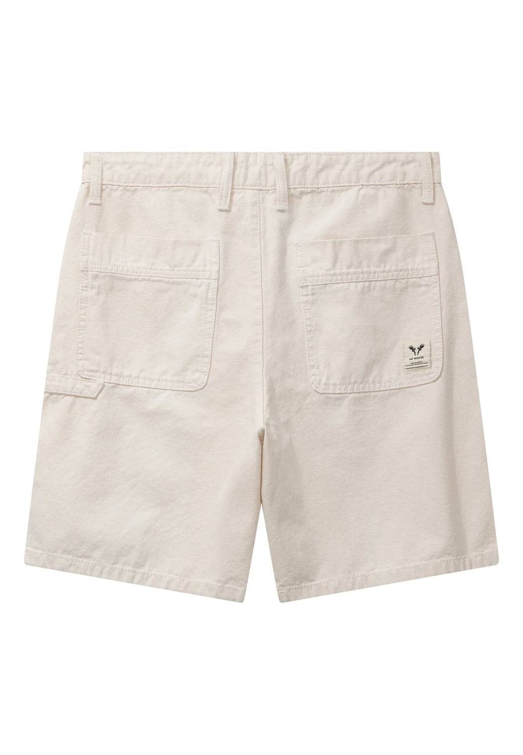 Bermudas Fat Moose Dereck canvas Ecru
