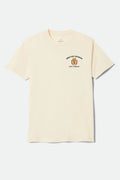Camiseta Brixton Covall Crema