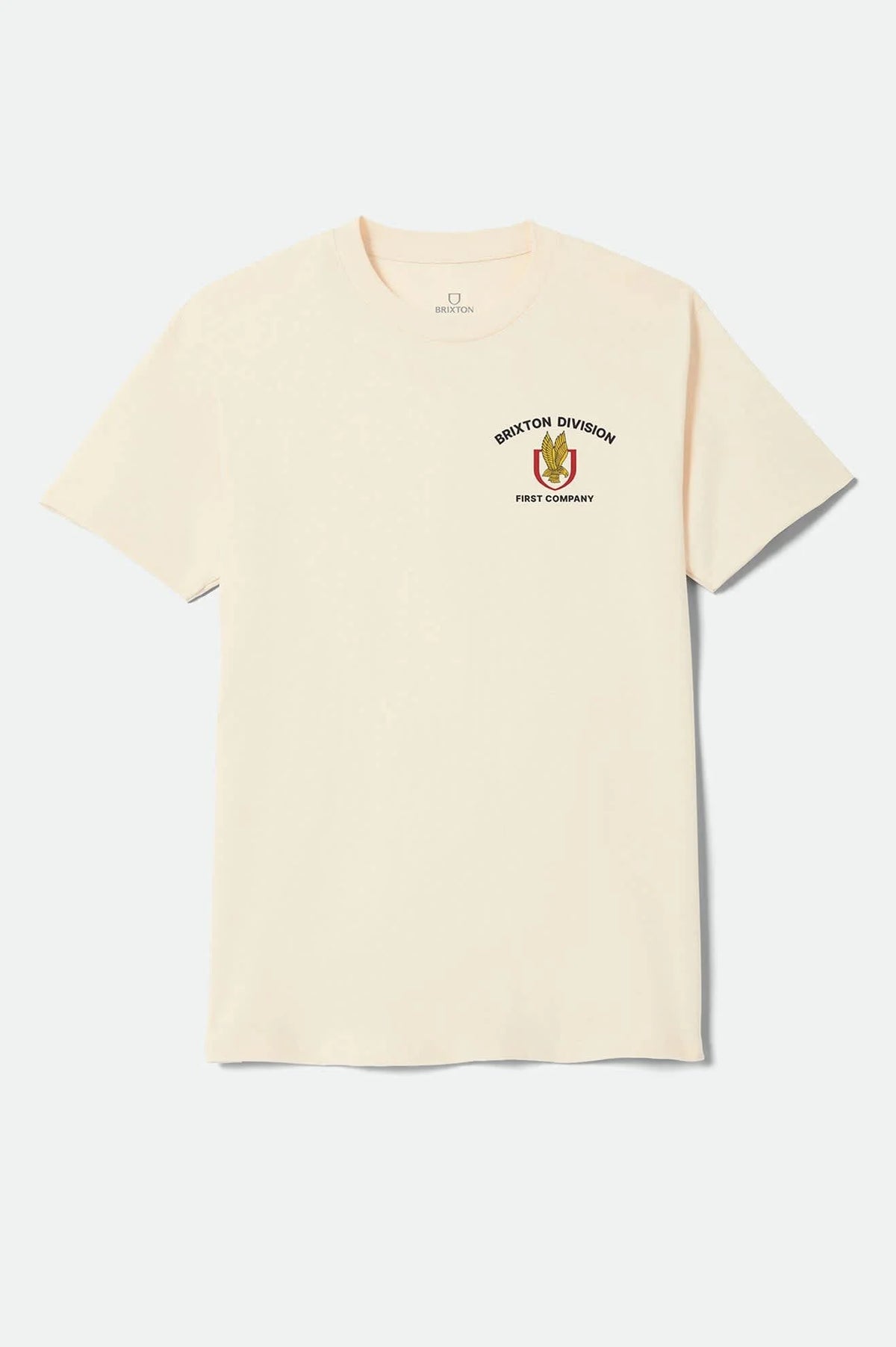 Camiseta Brixton Covall Crema