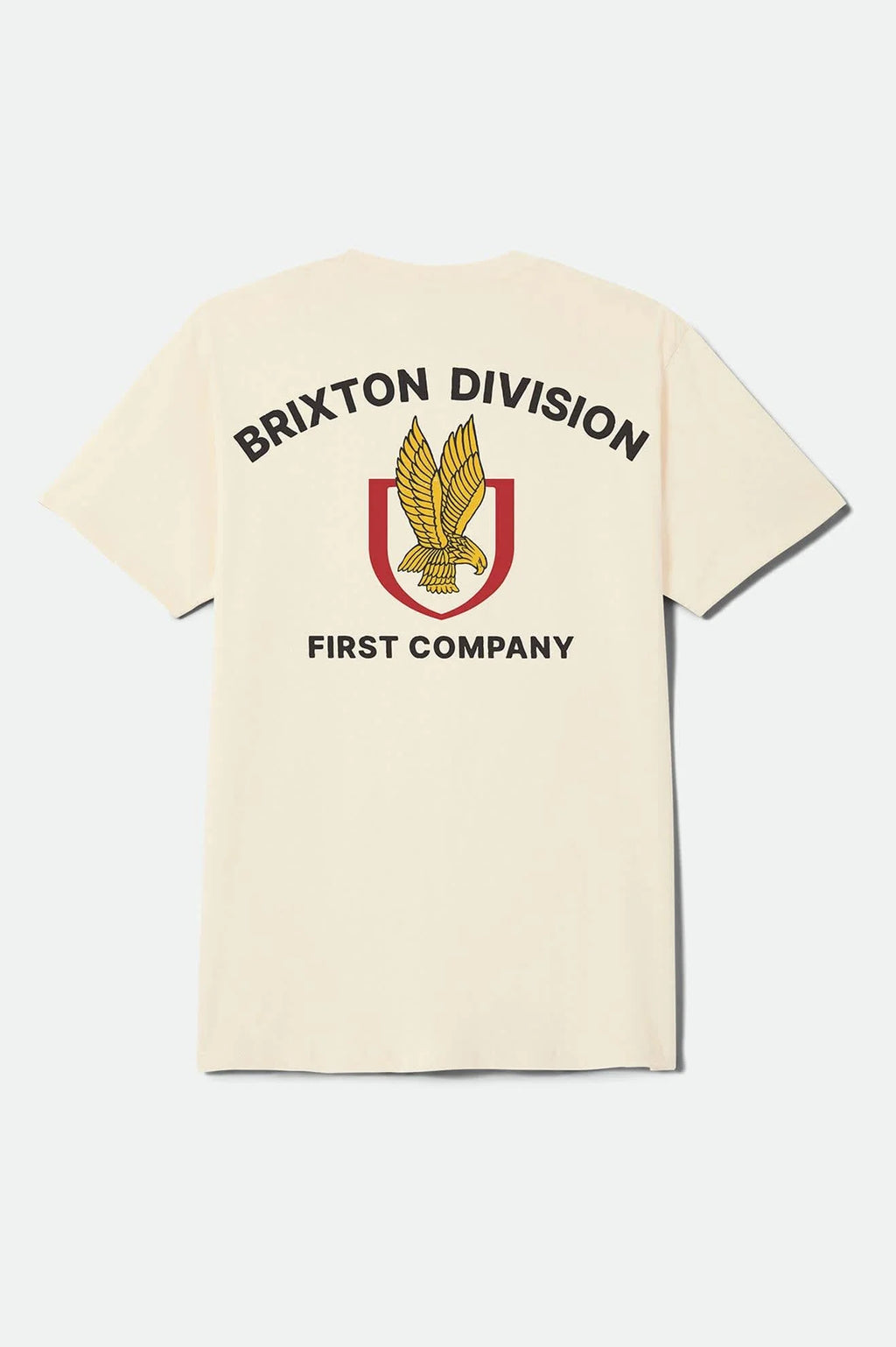 Camiseta Brixton Covall Crema