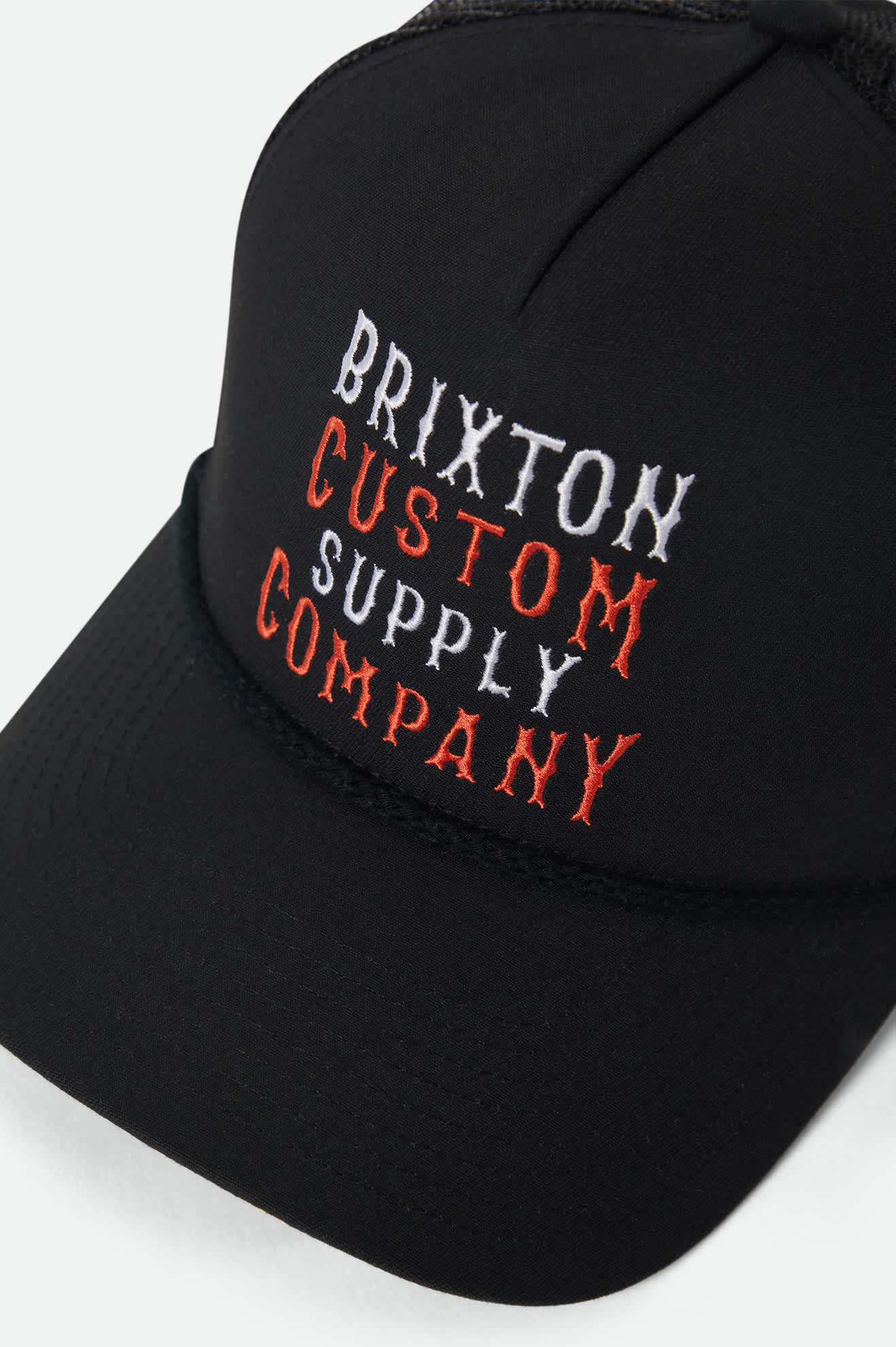 Gorra Brixton Wheaton Trucker Negro