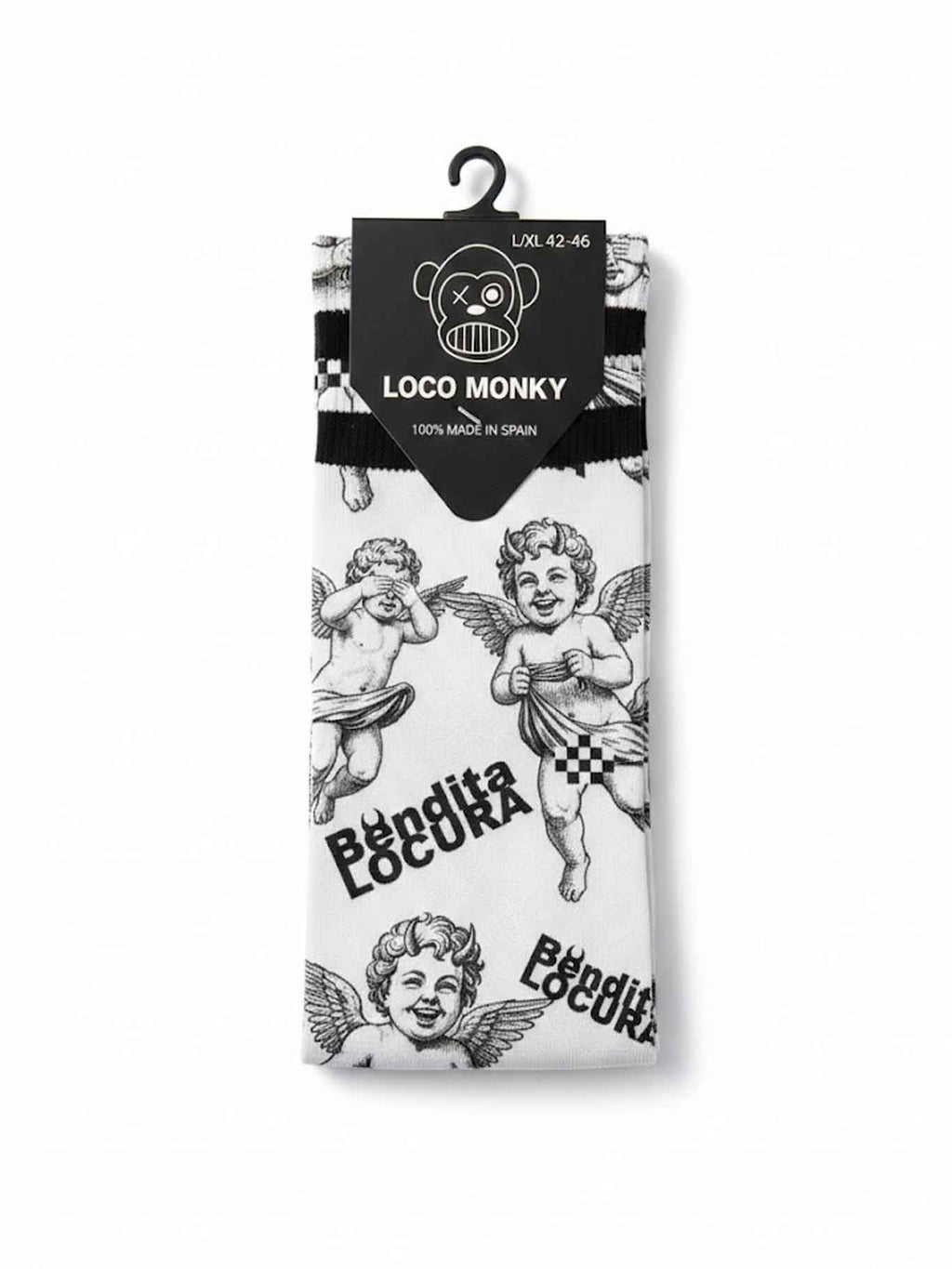 Calcetines unisex de Loco Monky Bendita Locura IV