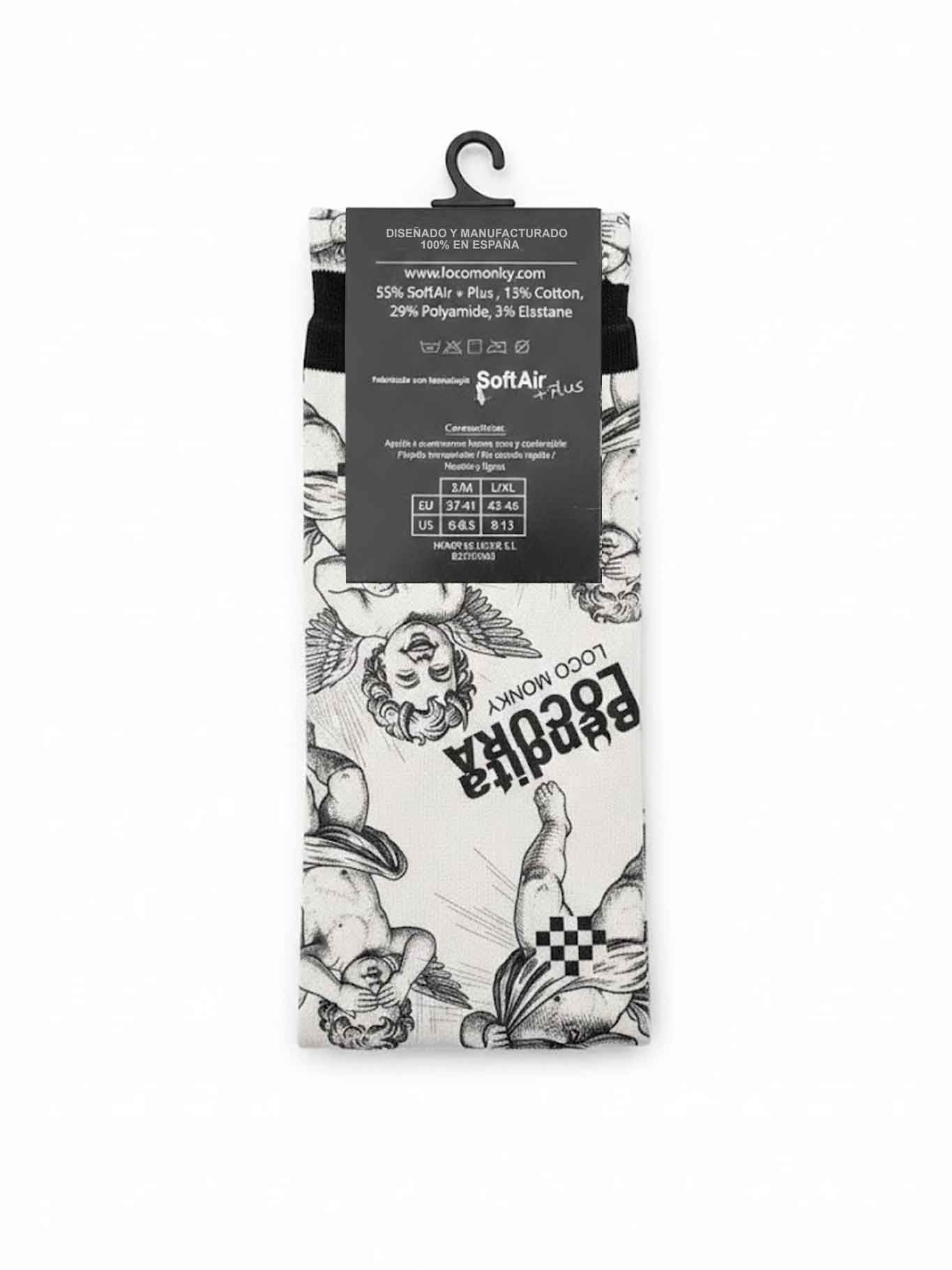 Calcetines unisex de Loco Monky Bendita Locura IV