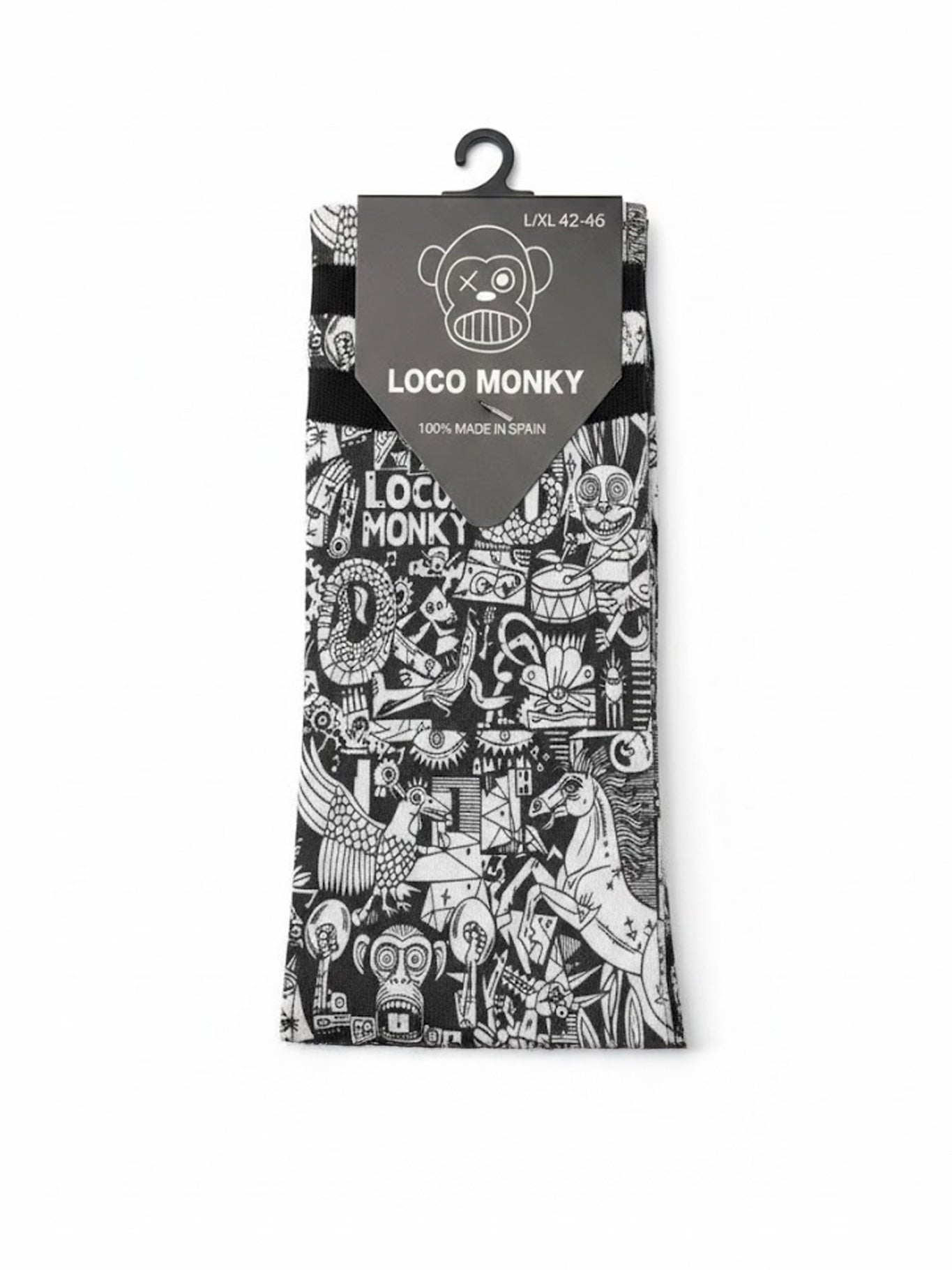 Calcetines unisex de Loco Monky Nonsense