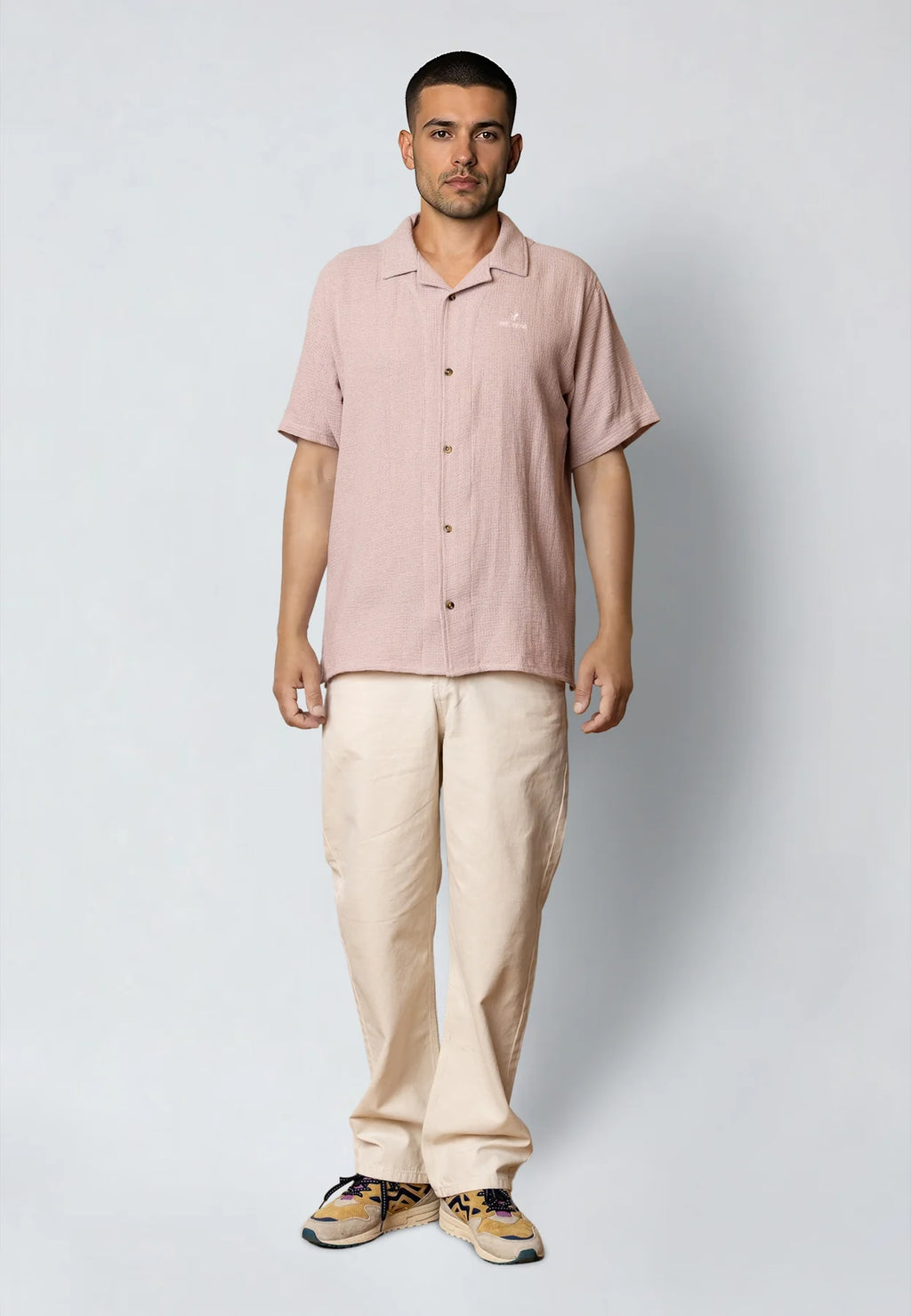 Camisa Fat Moose Nova Violeta claro