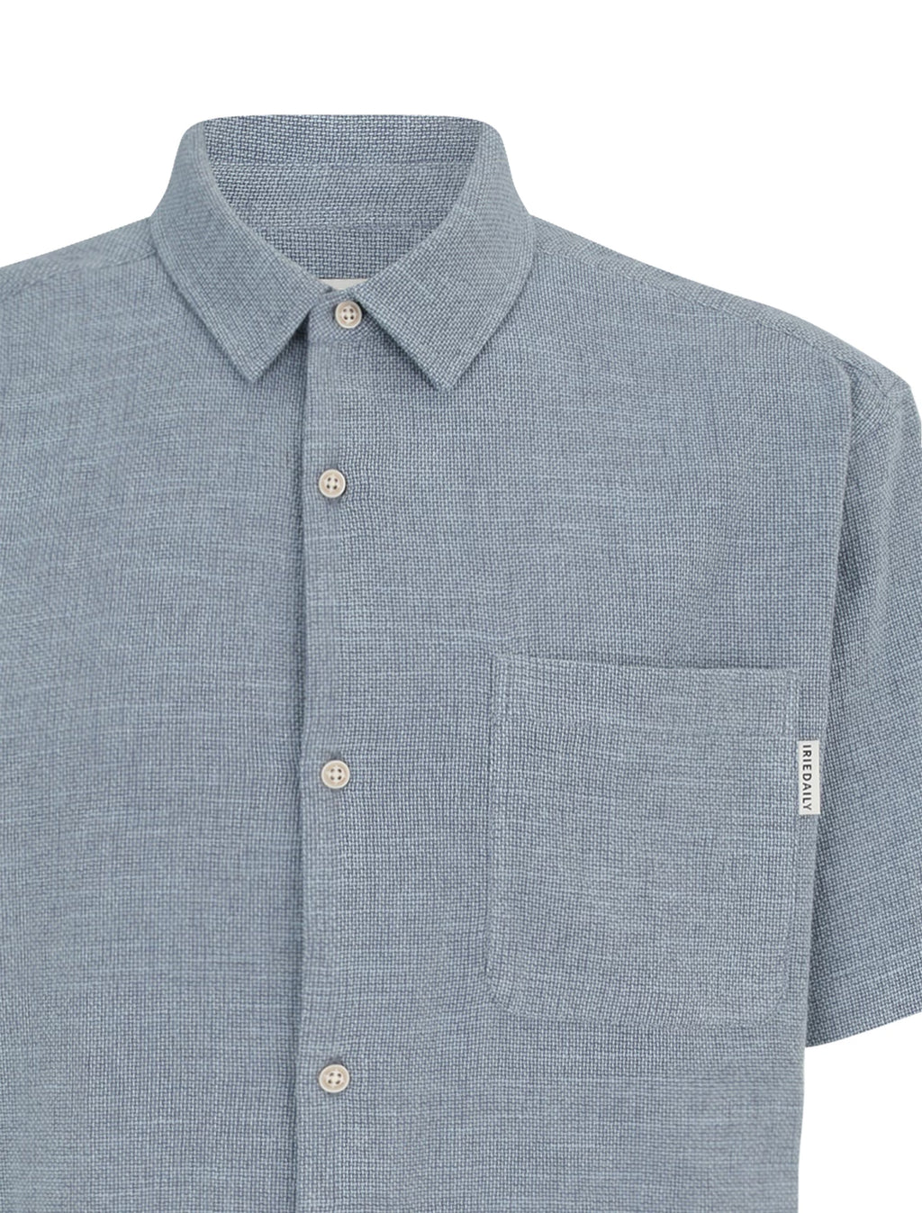 Camisa Iriedaily Sammy Grey Blue