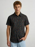 Camisa Loco Monky Face Black – Estampado neón multicolor | 100% Algodón