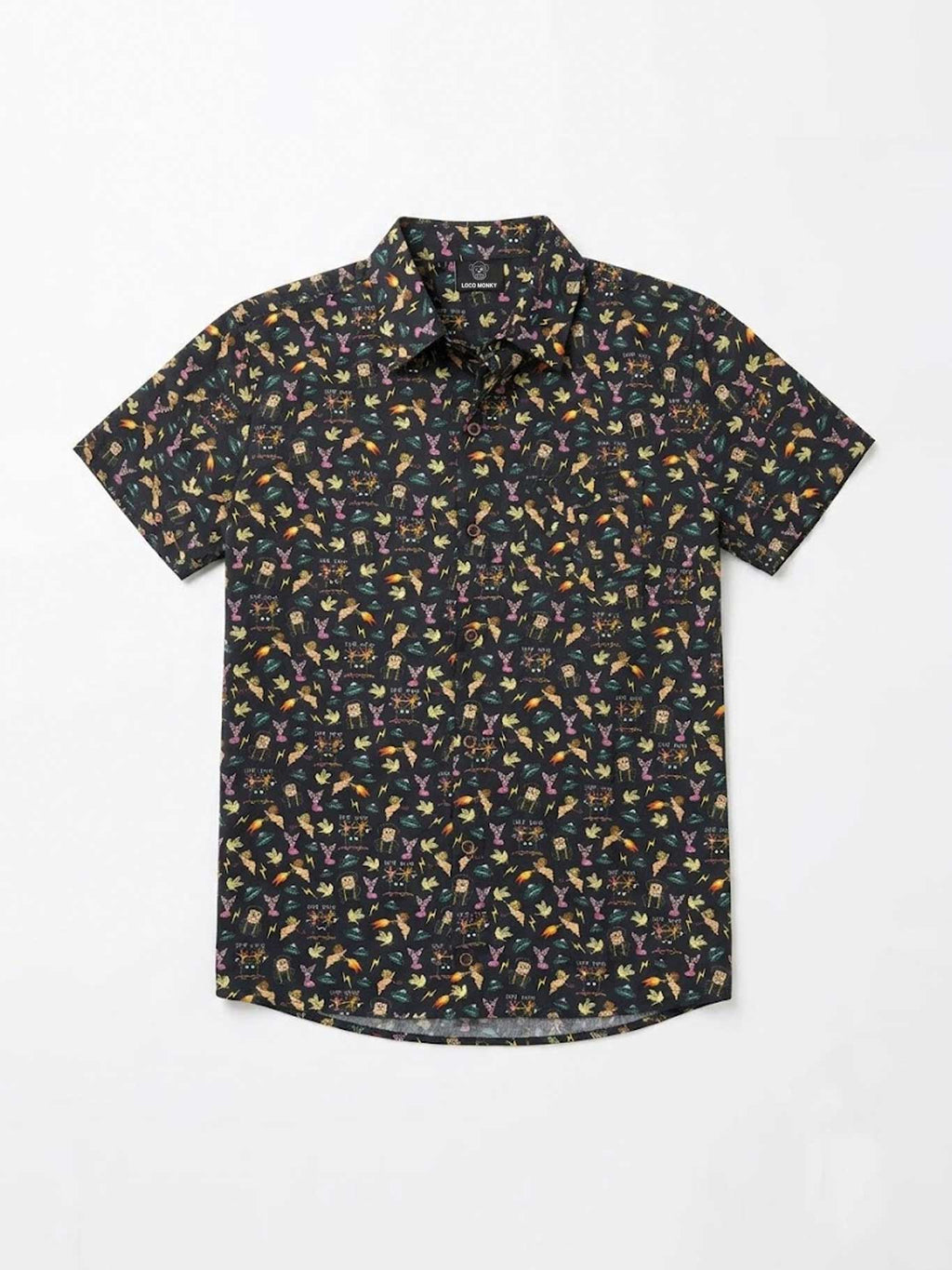 Camisa Loco Monky Puro Loco Black | 100% Algodón
