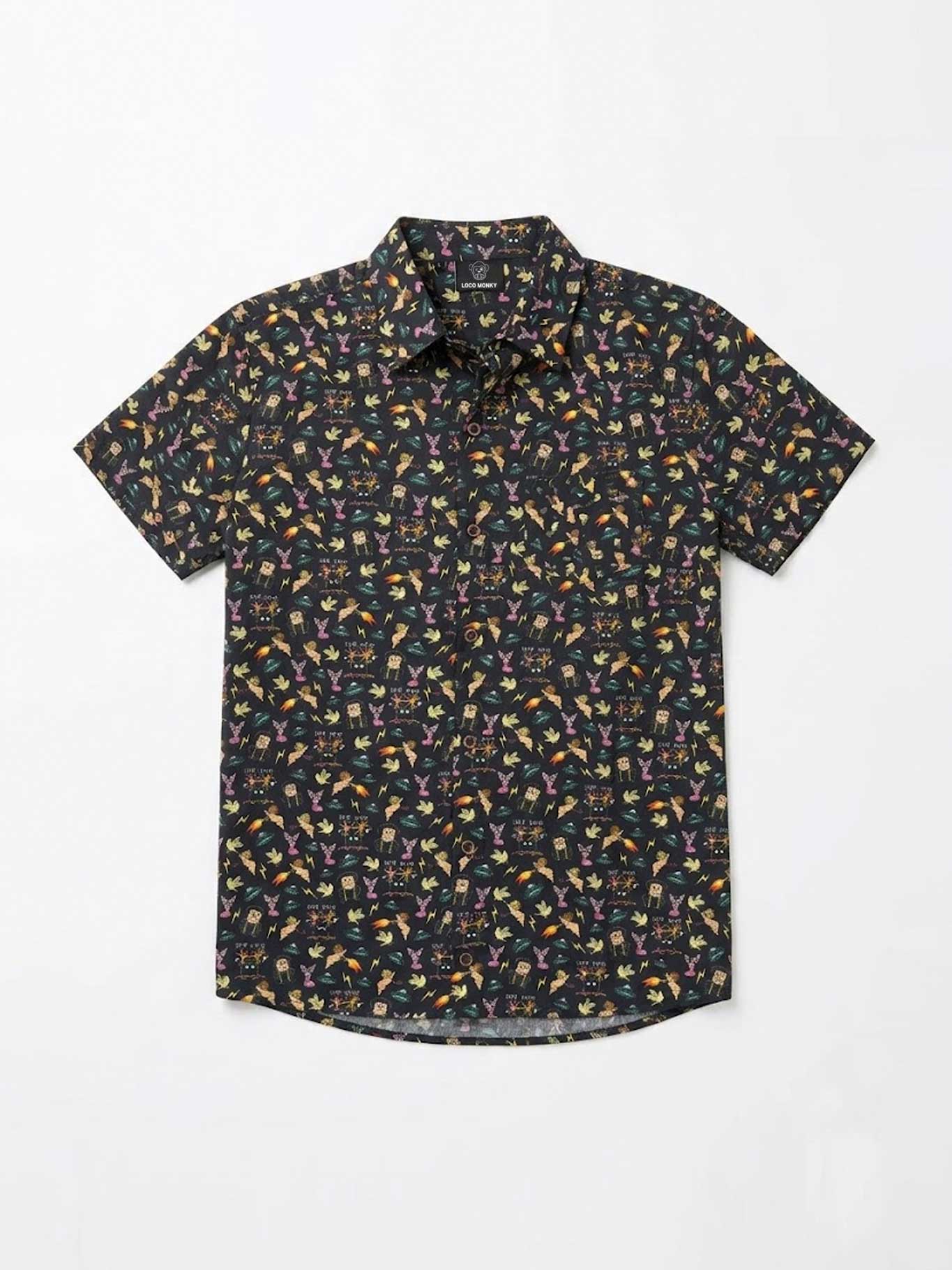 Camisa Loco Monky Puro Loco Black | 100% Algodón