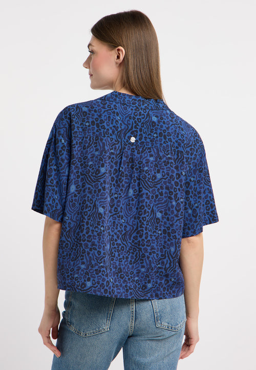 Blusa Ragwear Perrine print Night blue