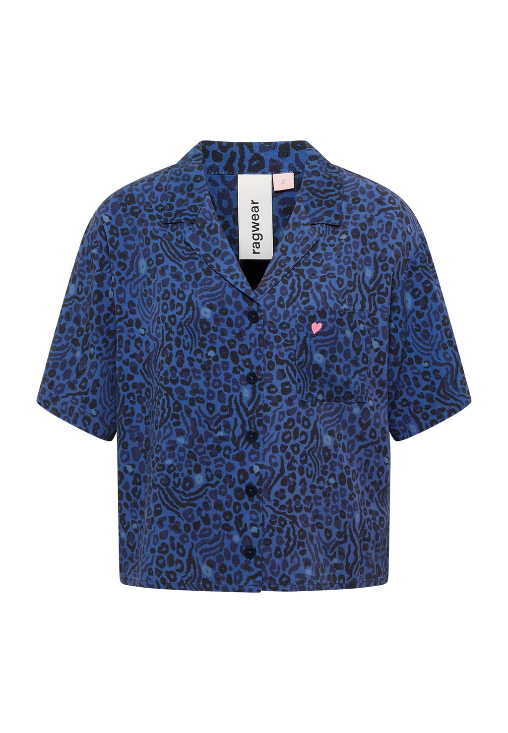 Blusa Ragwear Perrine print Night blue