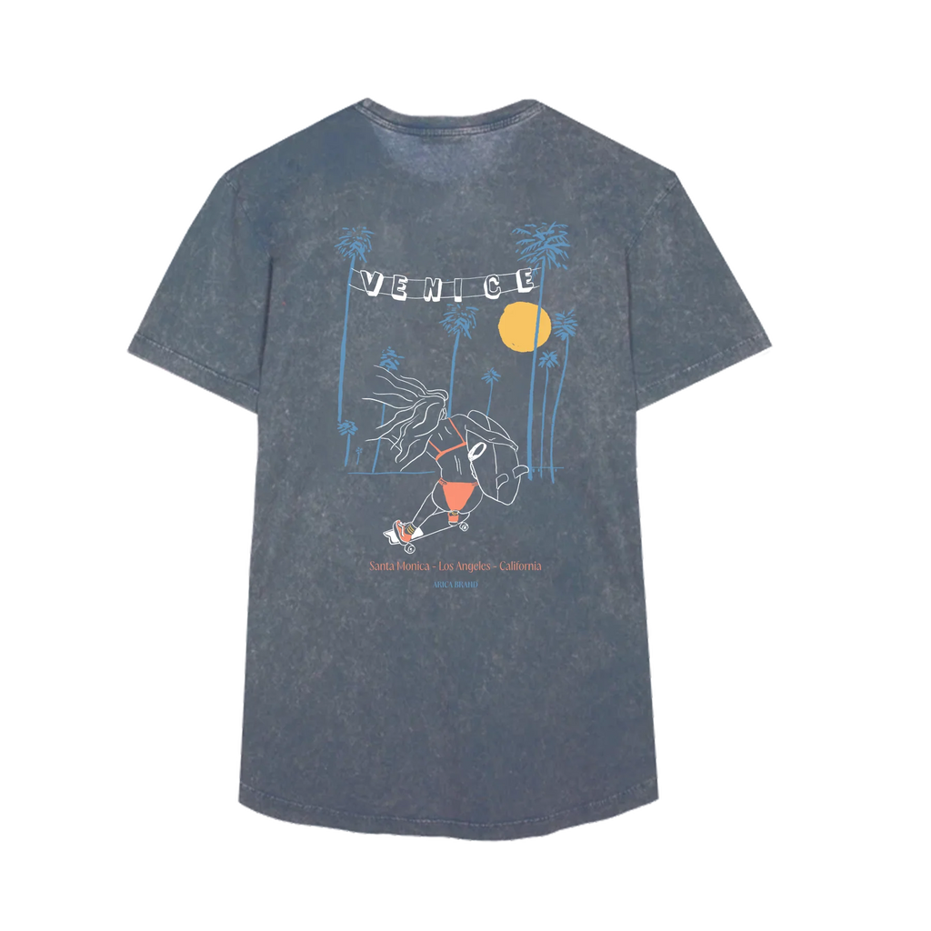 Camiseta Arica Venice Blue petrol