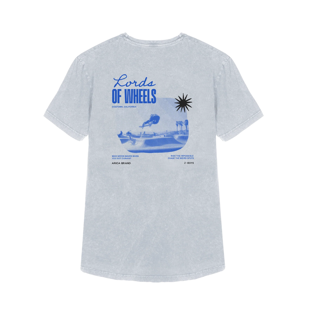 Camiseta Arica Lords of Dogtown Azul Claro