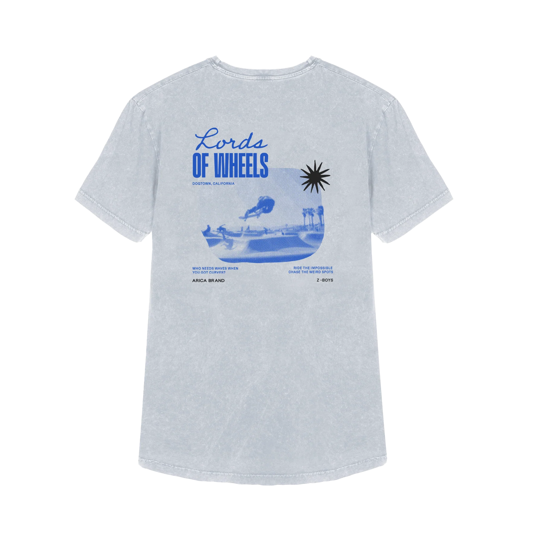Camiseta Arica Lords of Dogtown Azul Claro