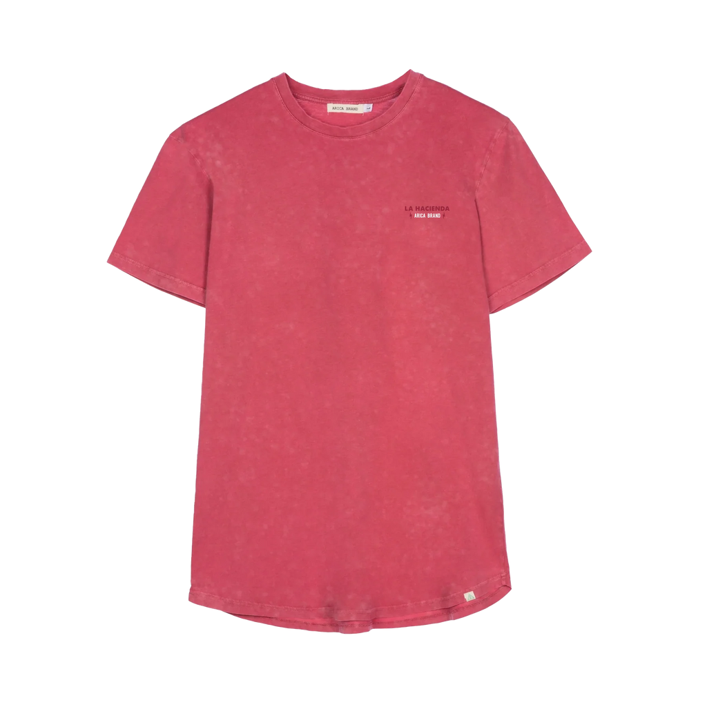 Camiseta Arica La Hacienda Burdeos