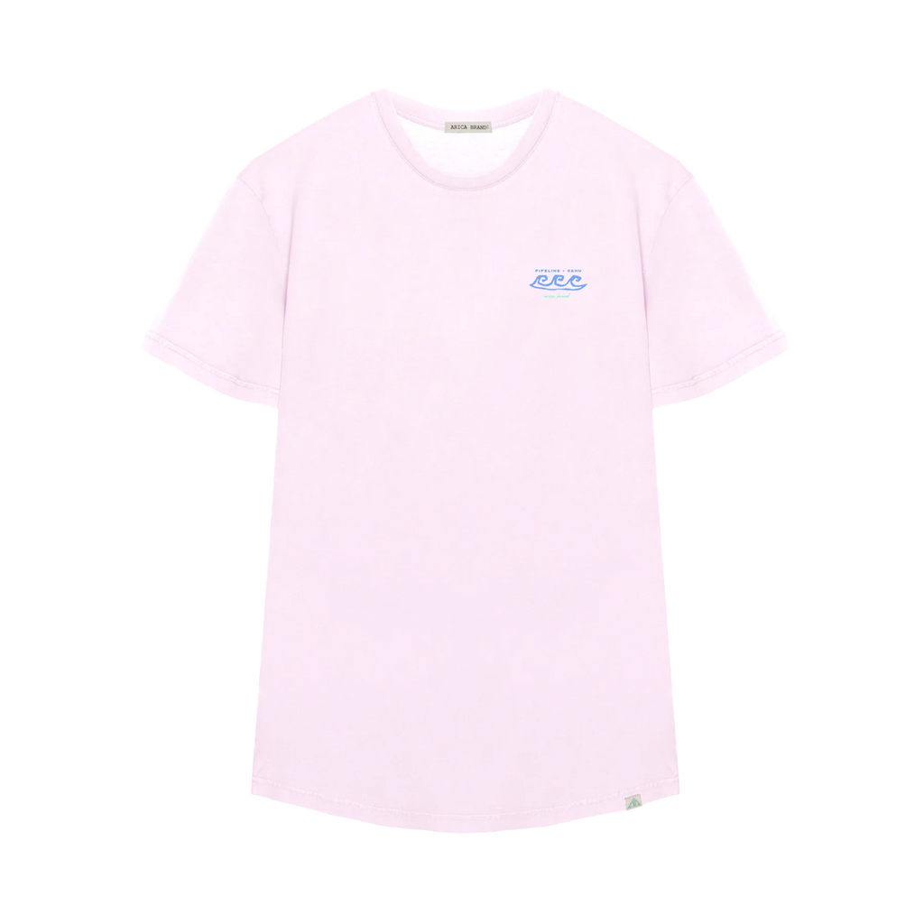 Camiseta Arica Pipeline Rosa Palo