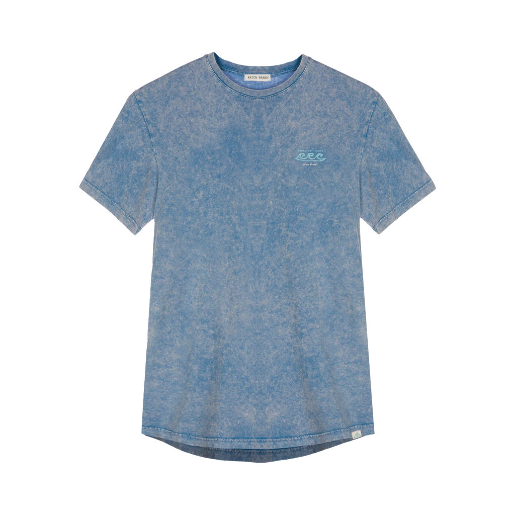 Camiseta Arica Pipeline Azul Cielo