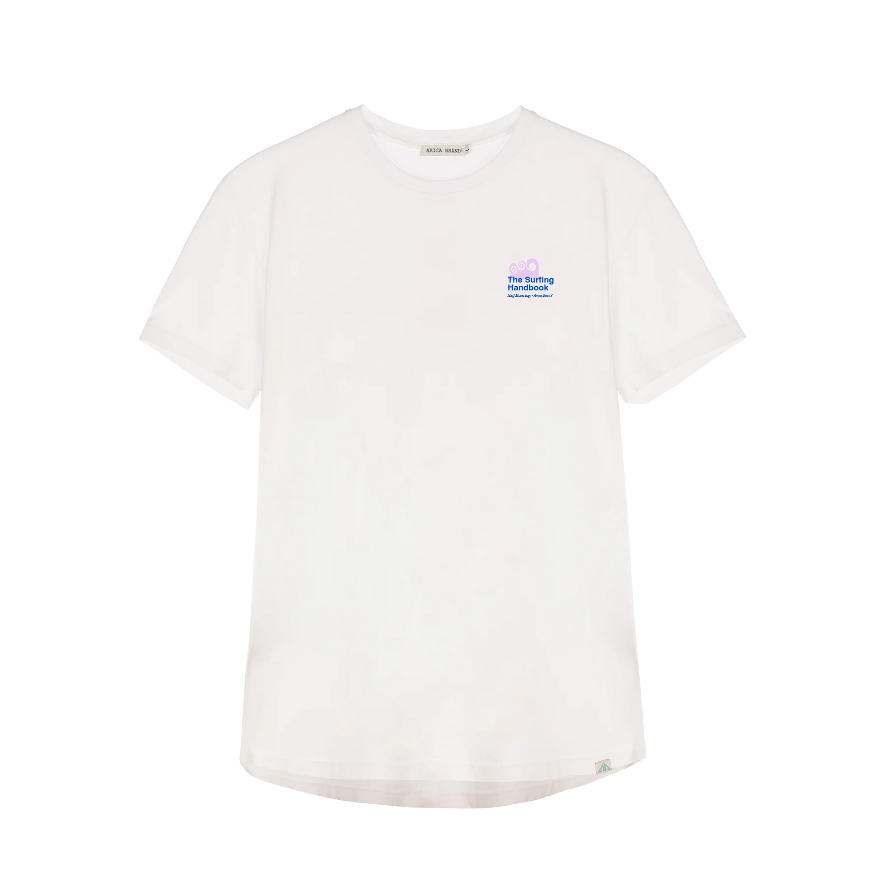 Camiseta Arica Surfing Handbook Blanco