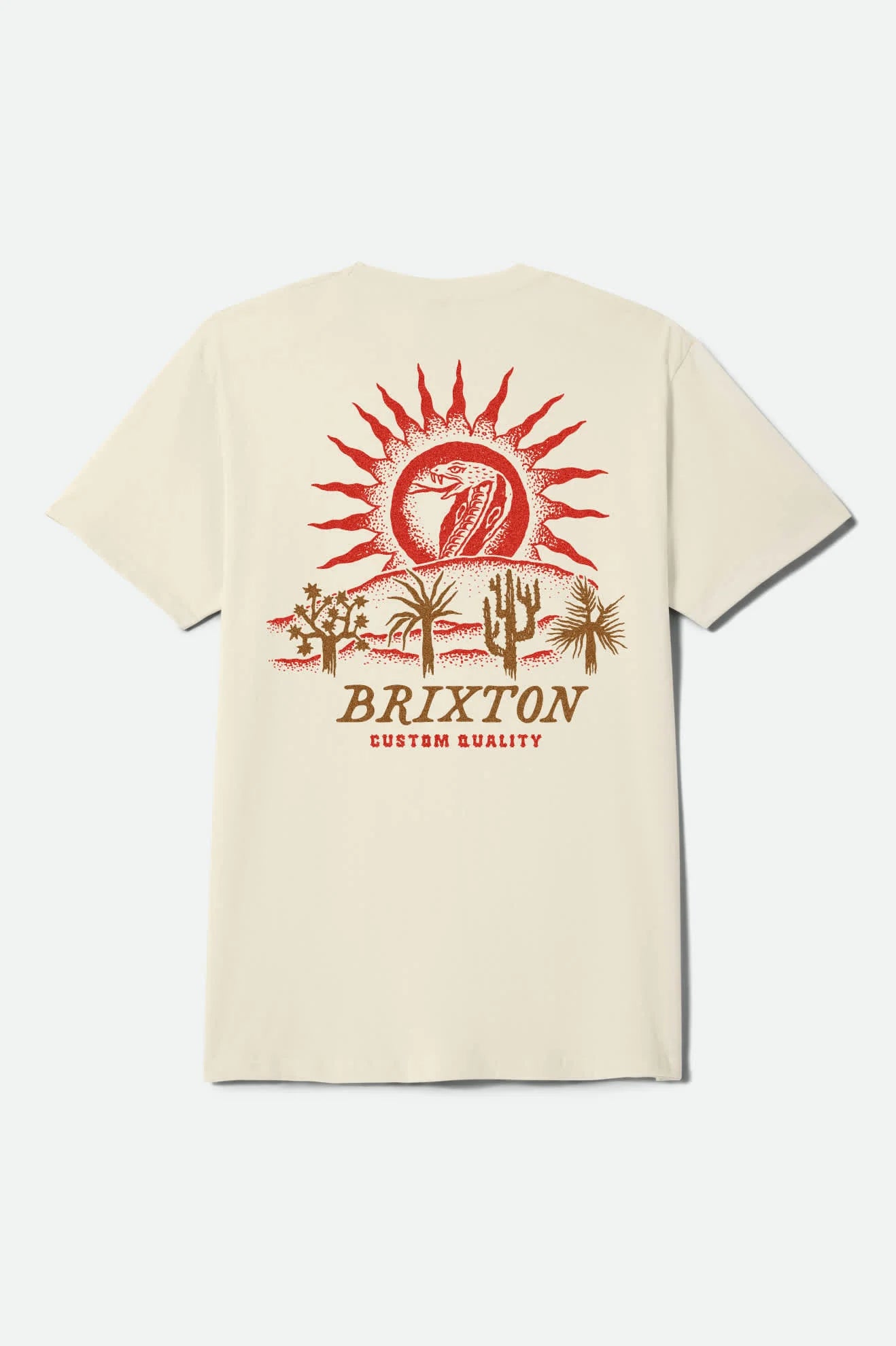 Camisa Brixton Dark Paradise Crema