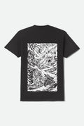 Camiseta Brixton Hourglass Negro