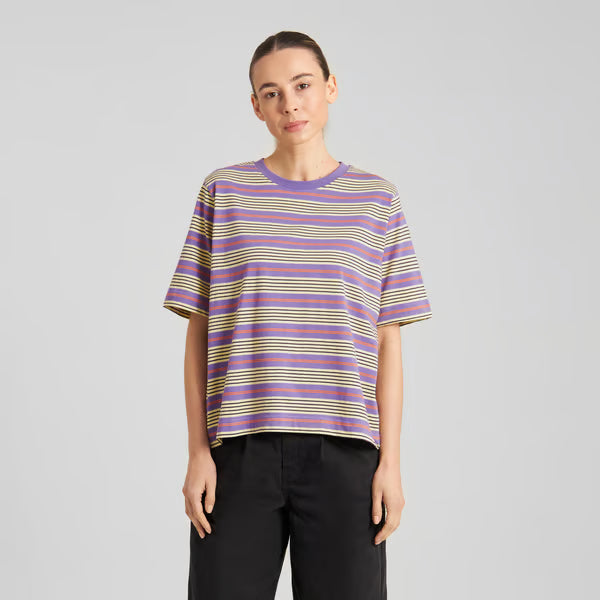 Camiseta Dedicated Vadstena Retro Stripe Haze Purple