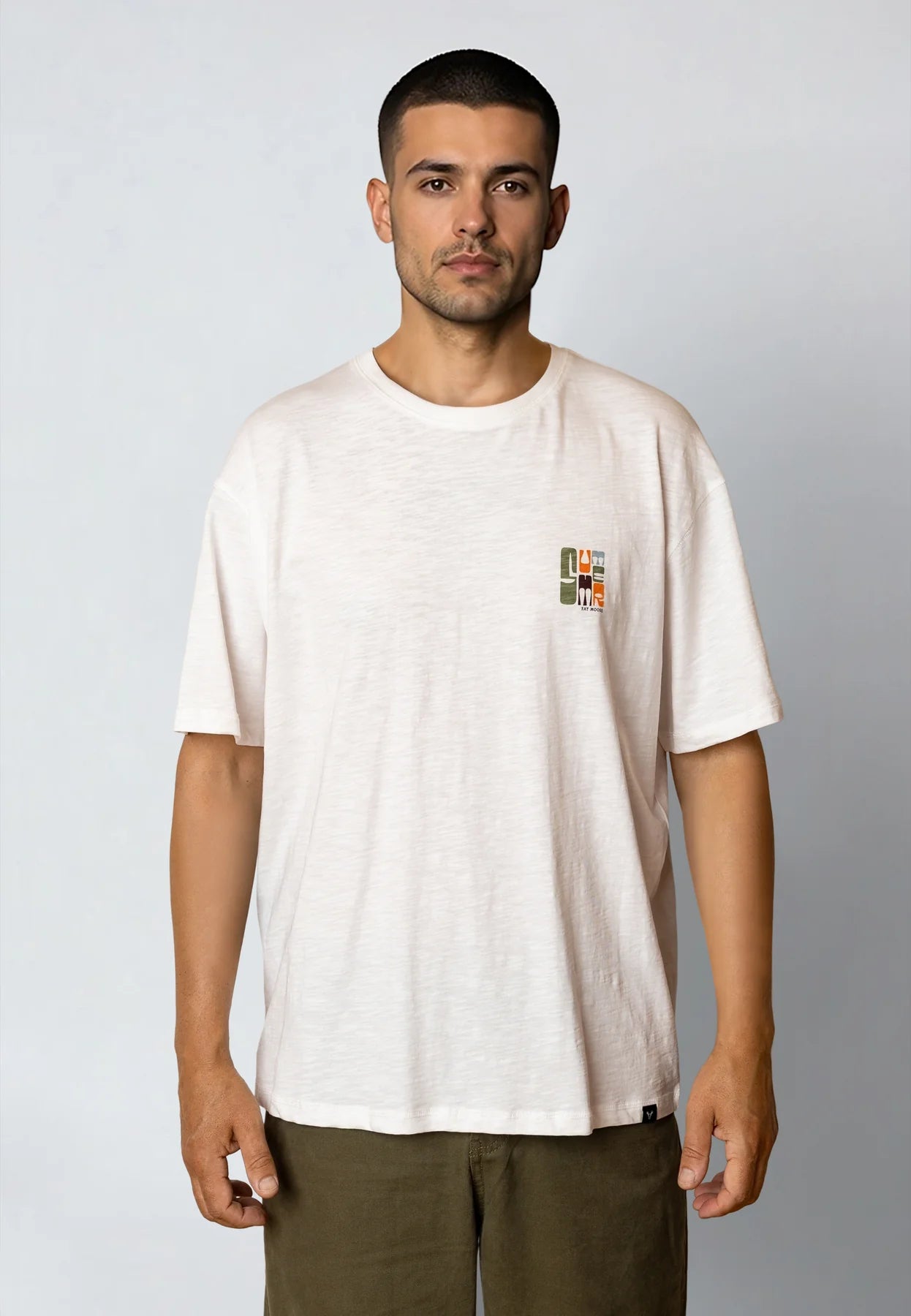 Camiseta Fat Moose Summer Blanco