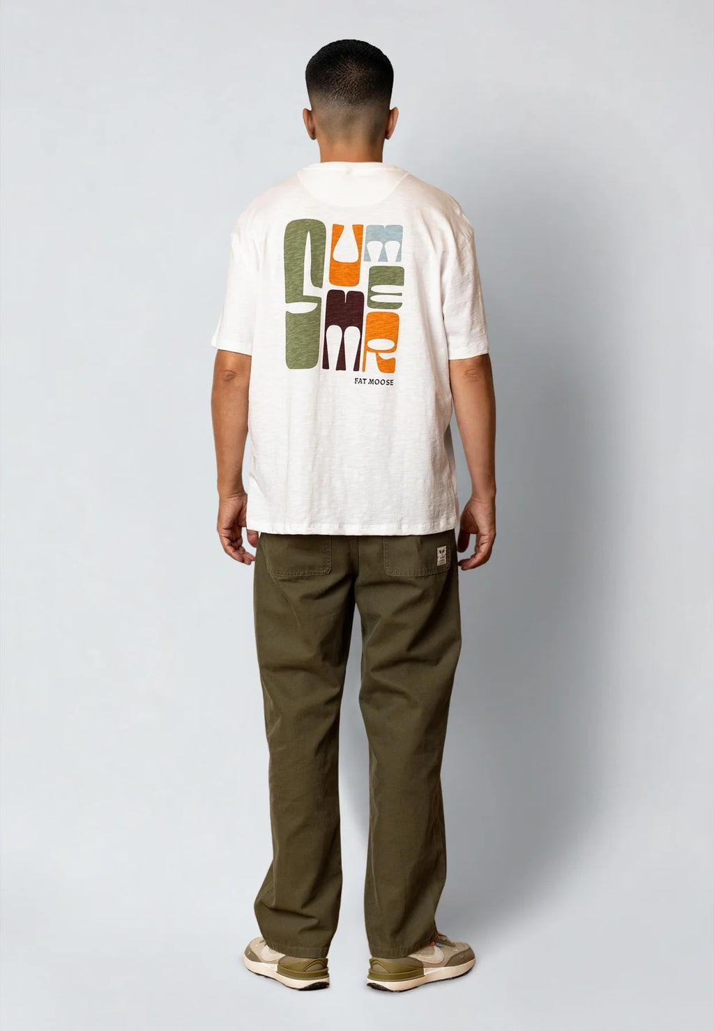 Camiseta Fat Moose Summer Blanco