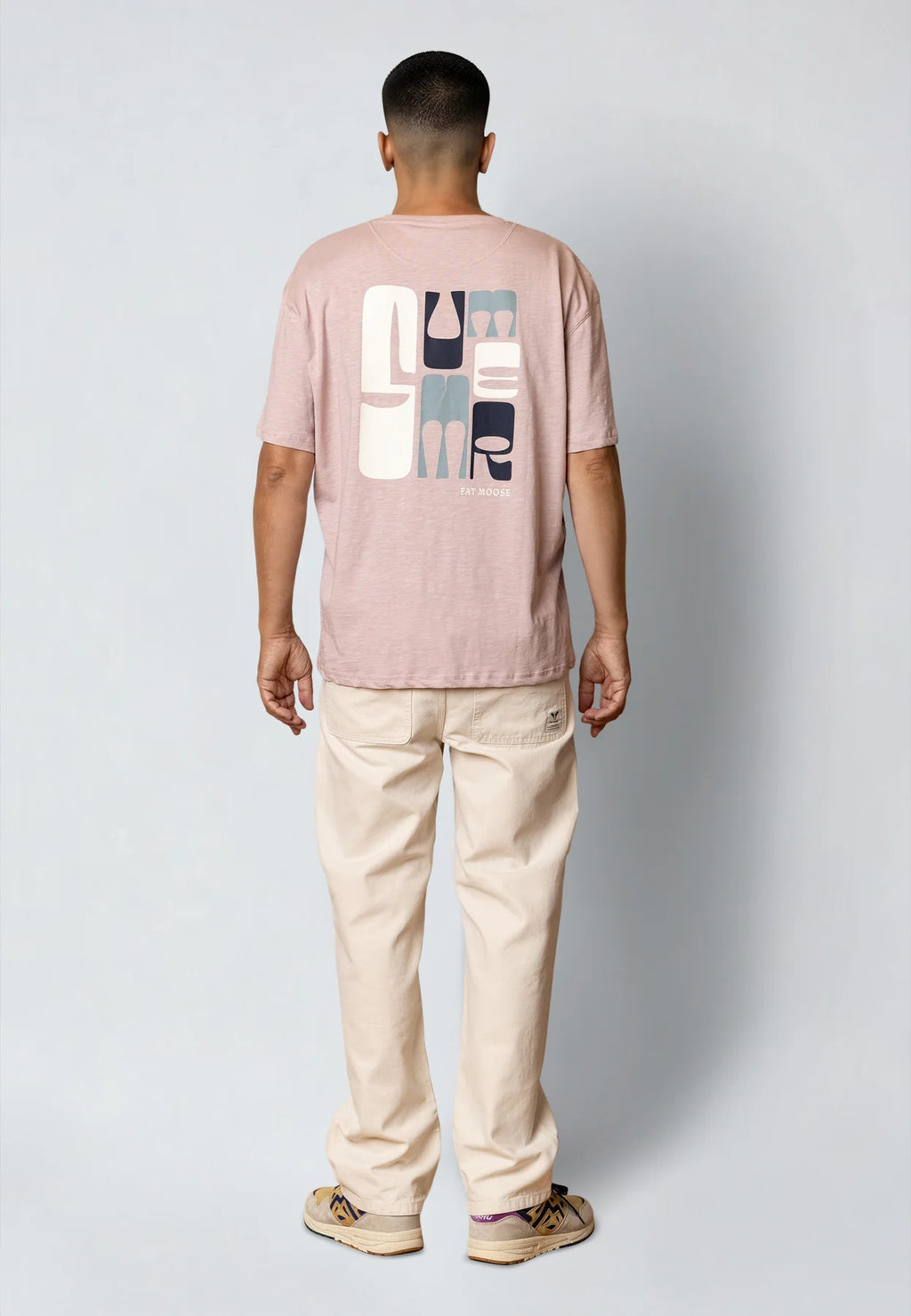 Camiseta Fat Moose Summer Violeta claro