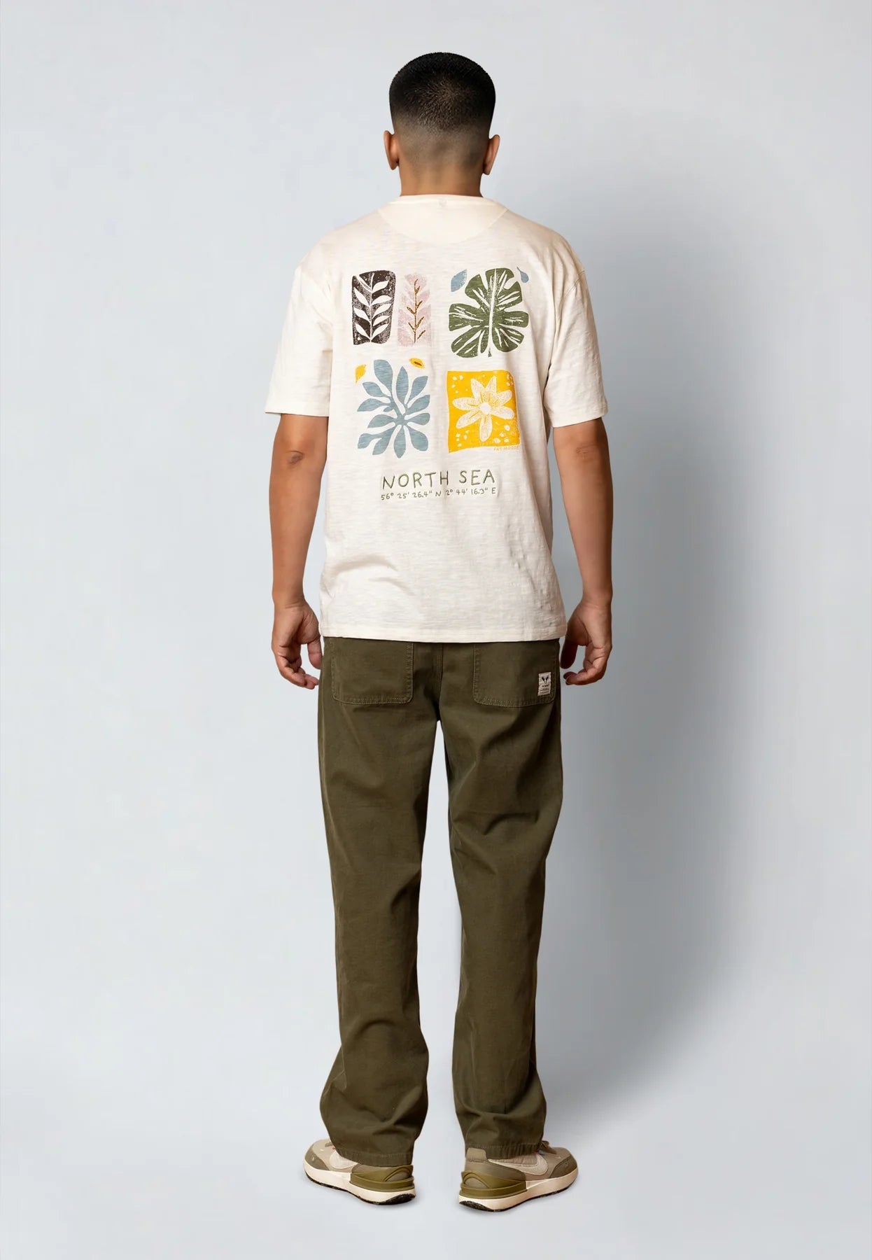 Camiseta Fat Moose Vacation Ecru