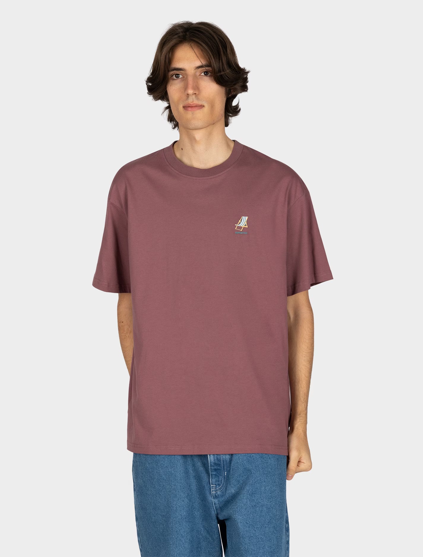 Camiseta Iriedaily Homeoffice Plum