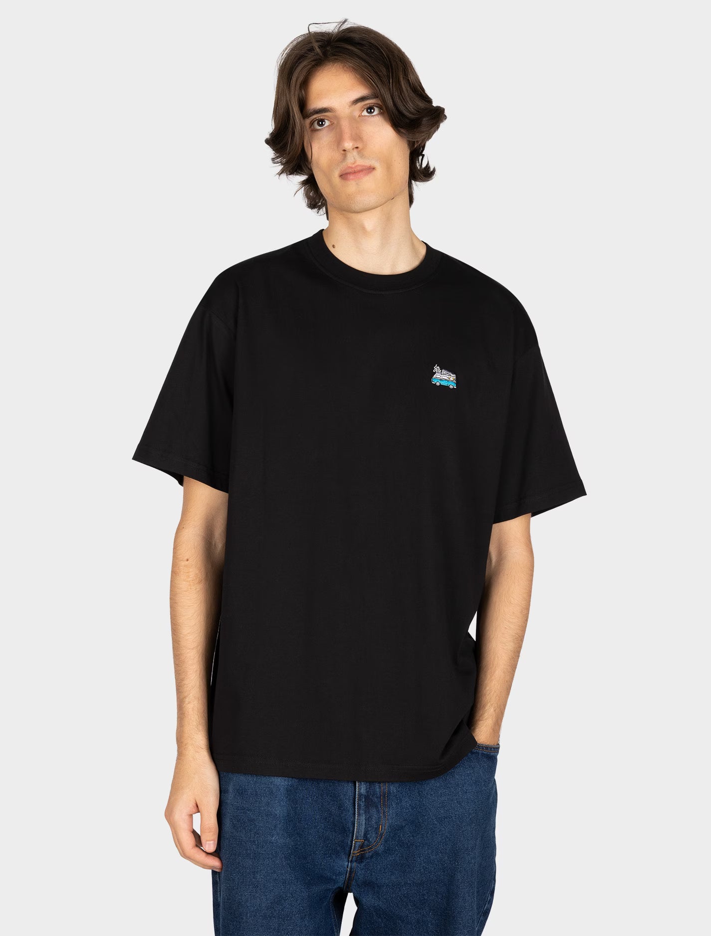 Camiseta Iriedaily Smokin Van Negro