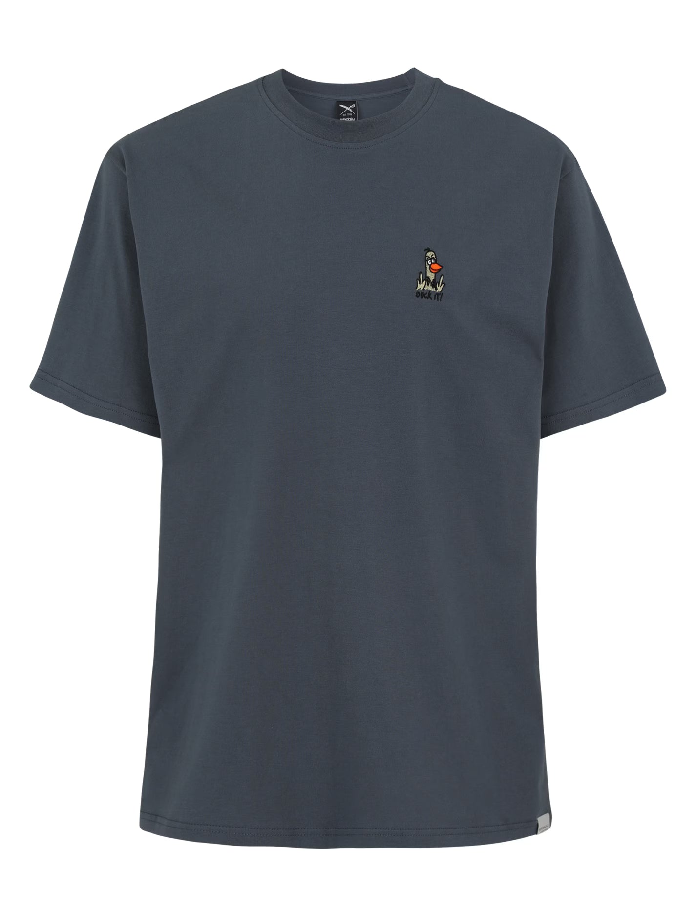 Camiseta Iriedaily What The Duck Dark Steel