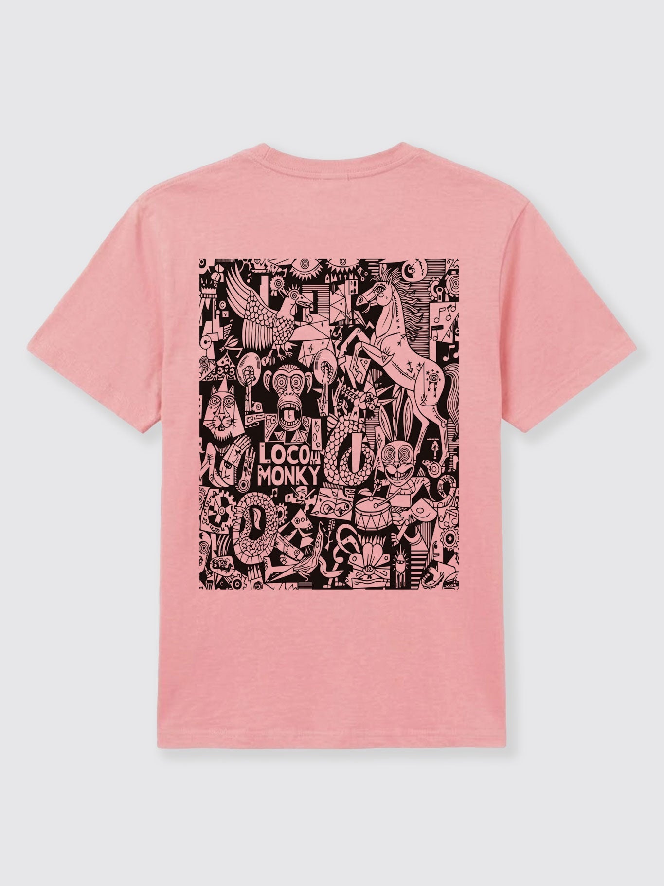 Camiseta Nonsense de Loco Monky Pink