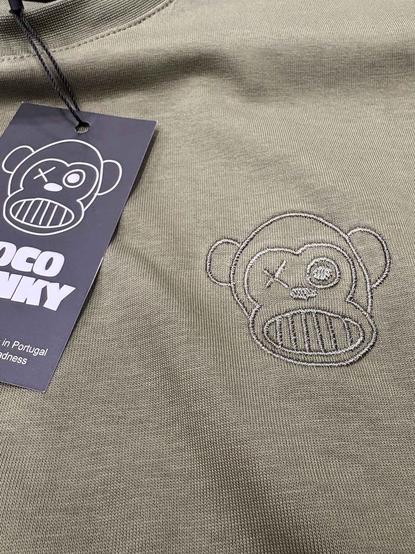 Camiseta Puro Loco B de Loco Monky Olive