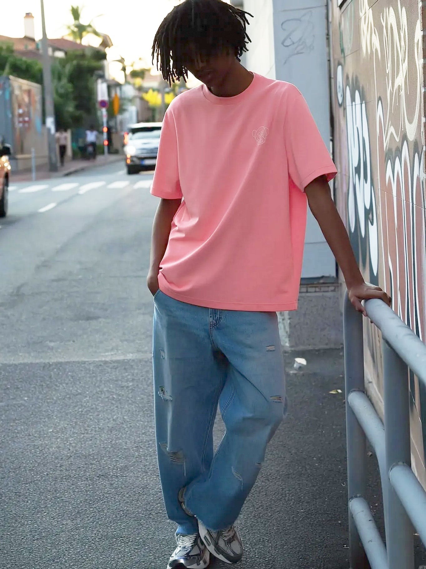 Camiseta Puro Loco B de Loco Monky Pink