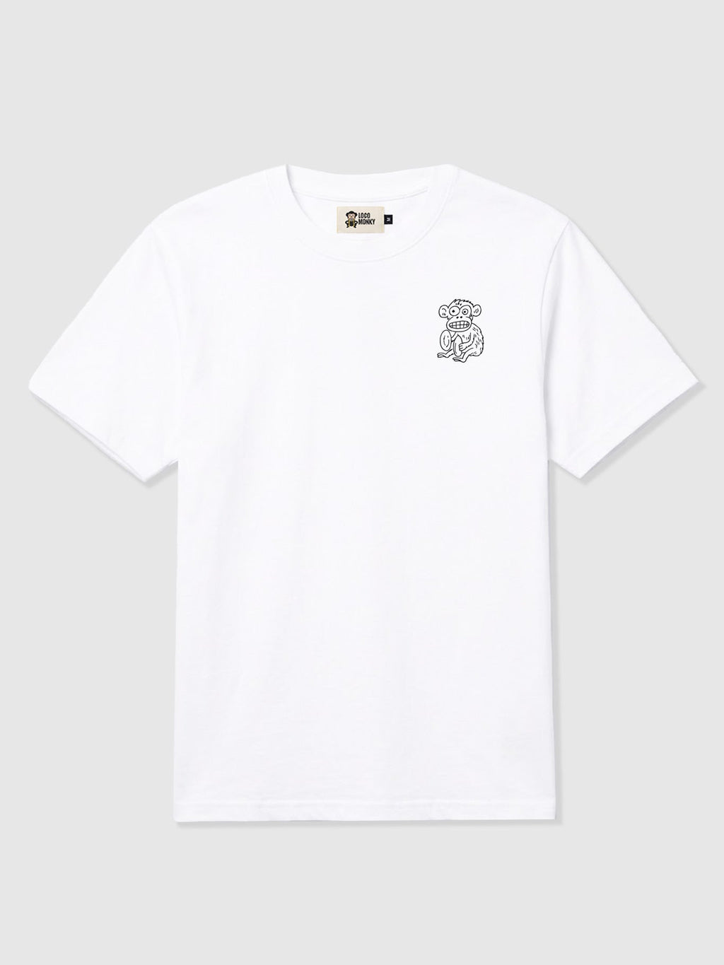 Camiseta Songs de Loco Monky White