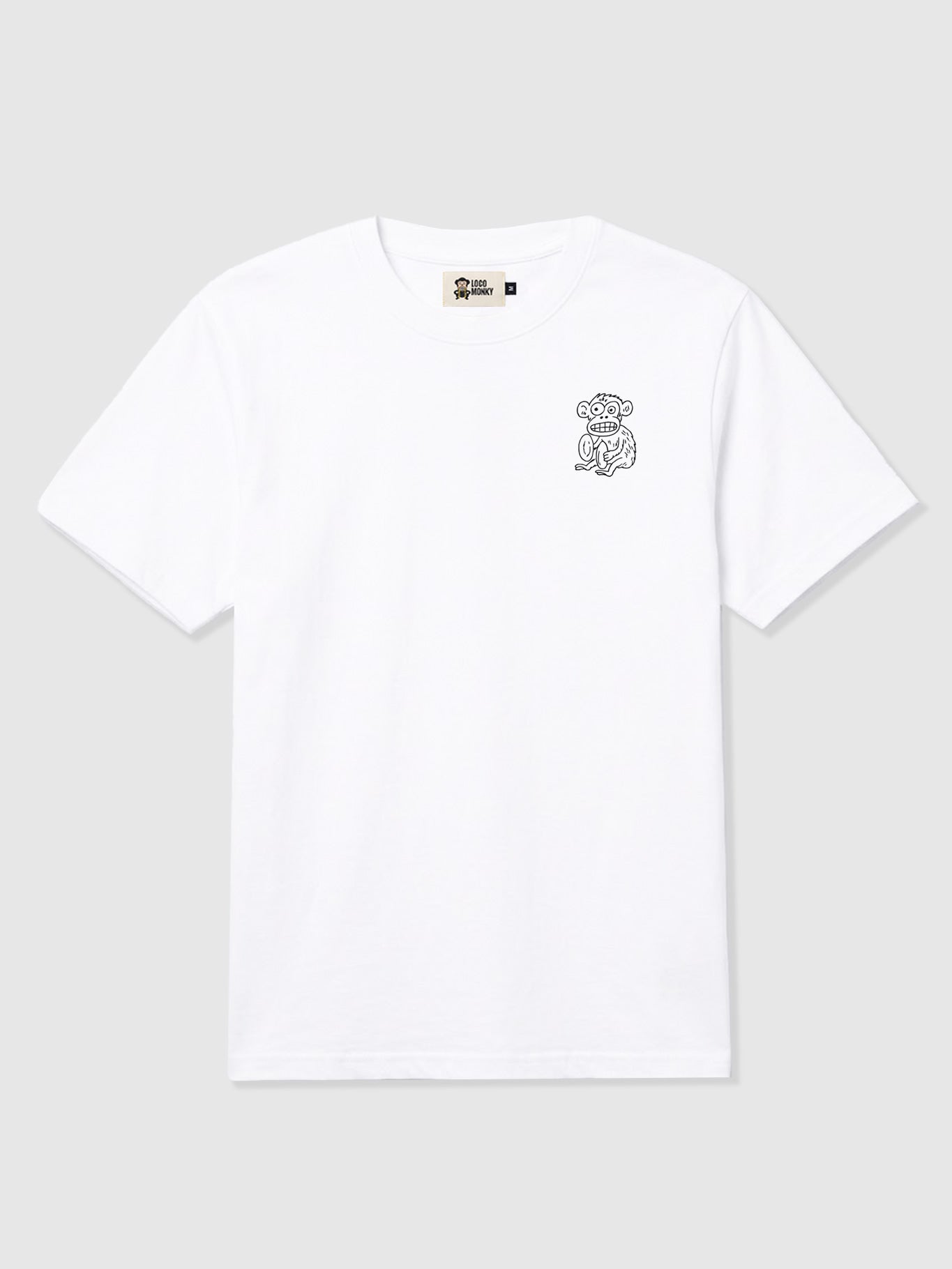 Camiseta Songs de Loco Monky White