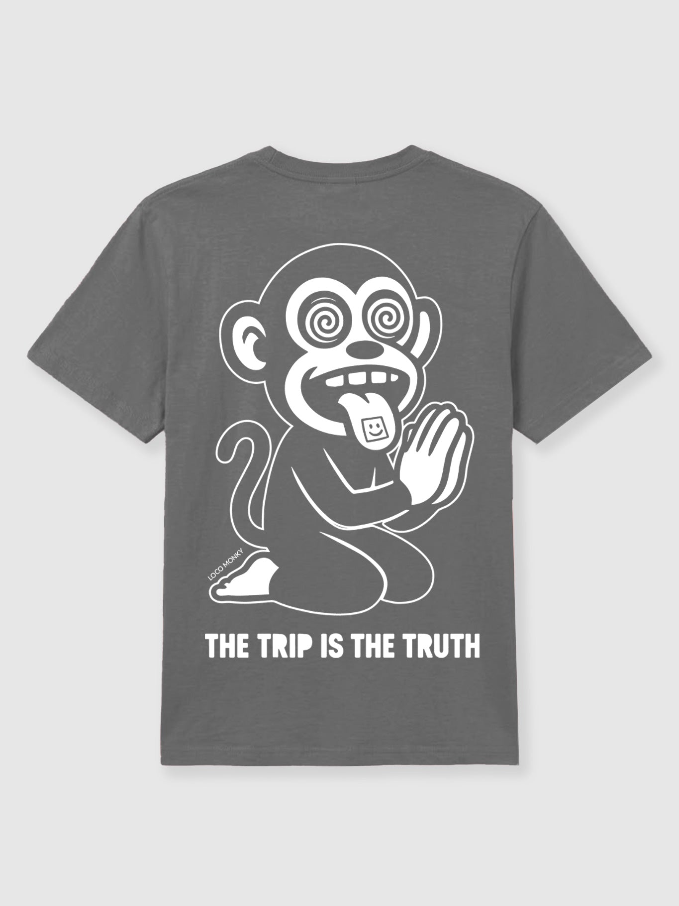 Camiseta Trip de Loco Monky Deep Grey