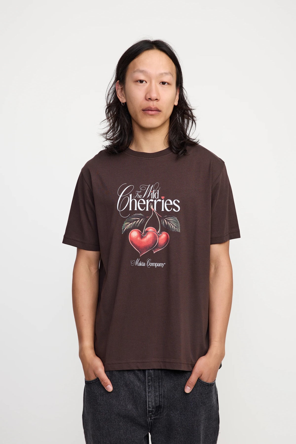 Camiseta Makia Cherise Dark Brown