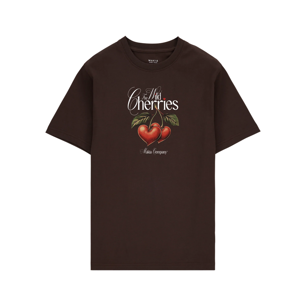 Camiseta Makia Cherise Dark Brown