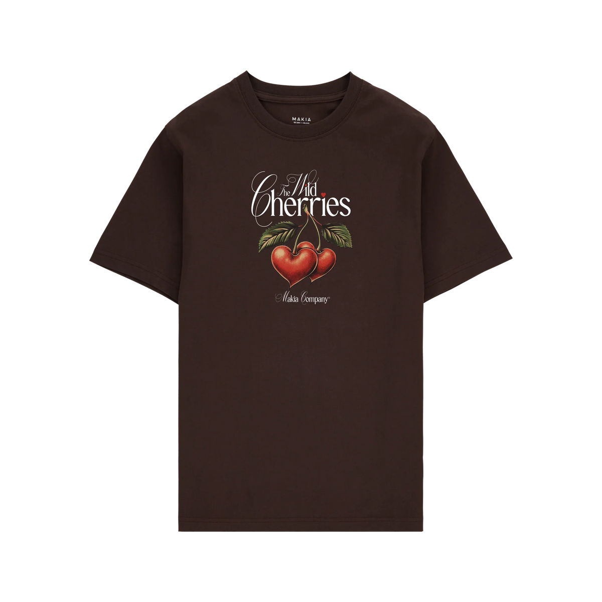 Camiseta Makia Cherise Dark Brown