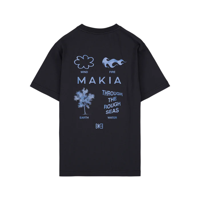 Camiseta Makia Elements Negro