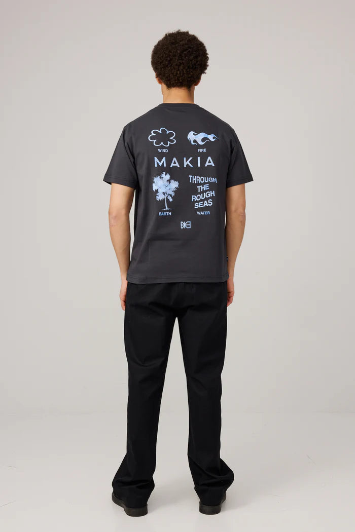Camiseta Makia Elements Negro