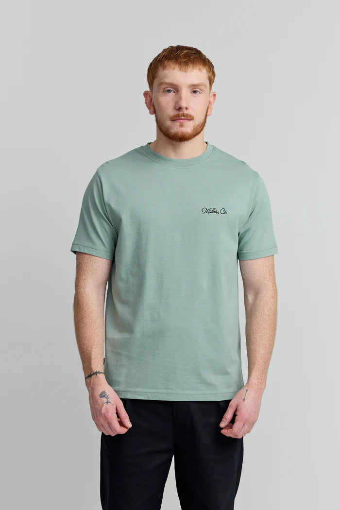 Camiseta Makia Watchdog Mineral Green