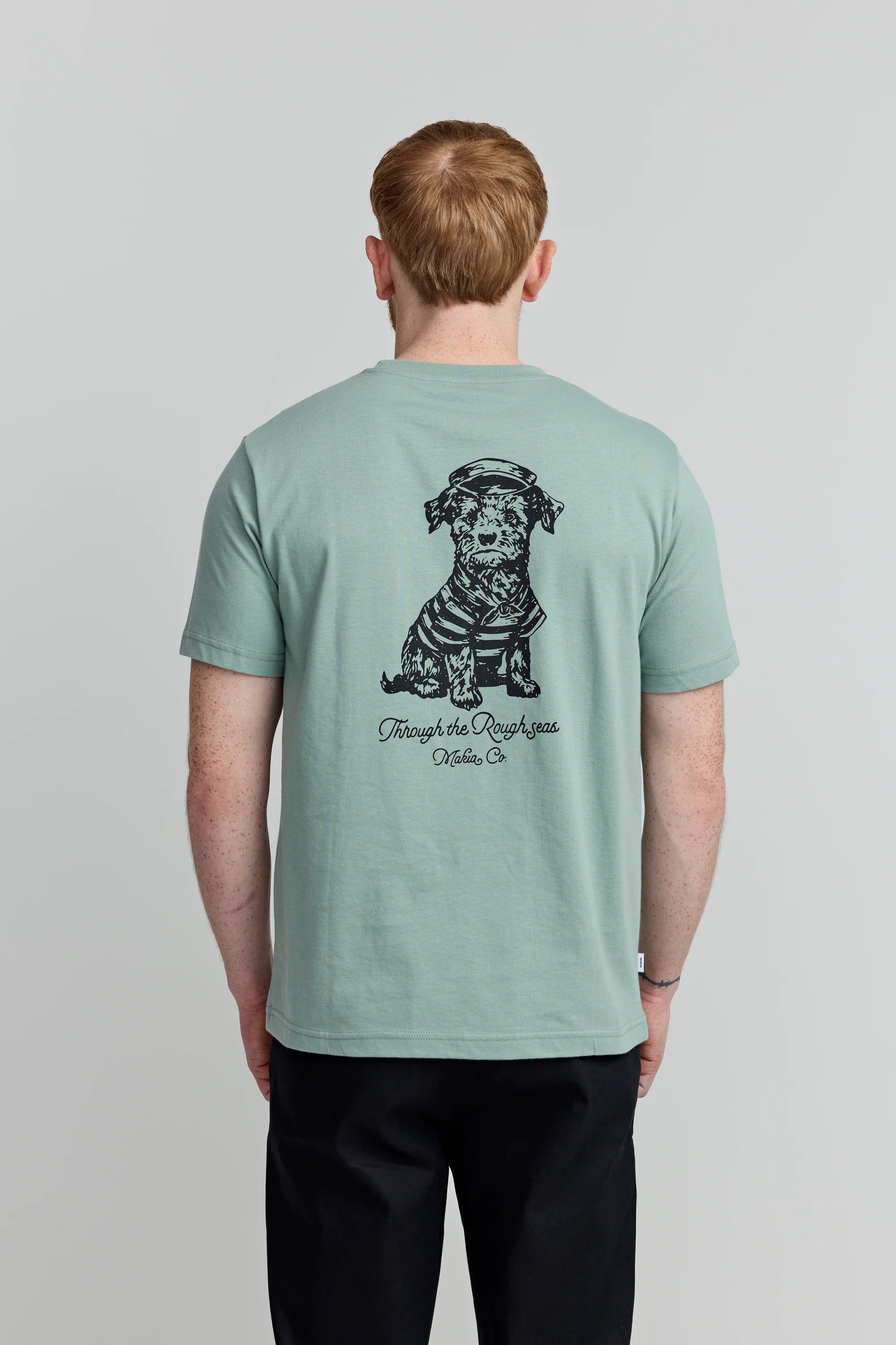 Camiseta Makia Watchdog Mineral Green