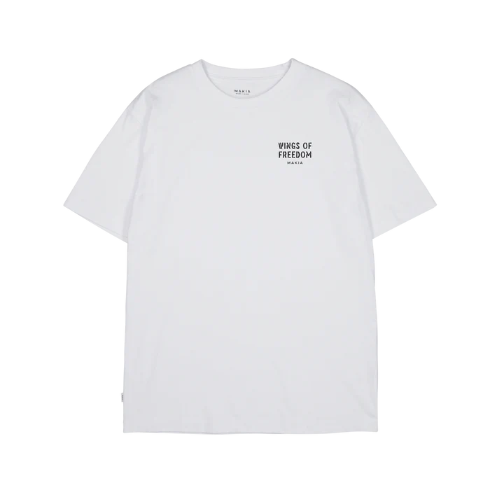 Camiseta Makia Wings Blanco