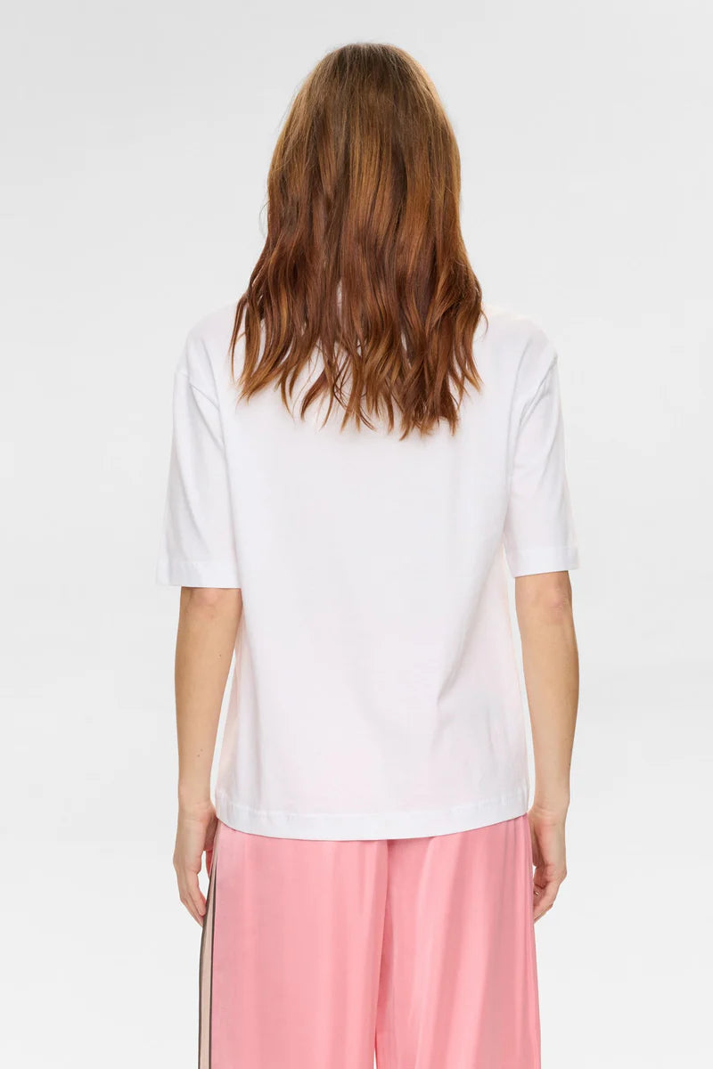 Camiseta Nümph Nuolina Blanco brillante