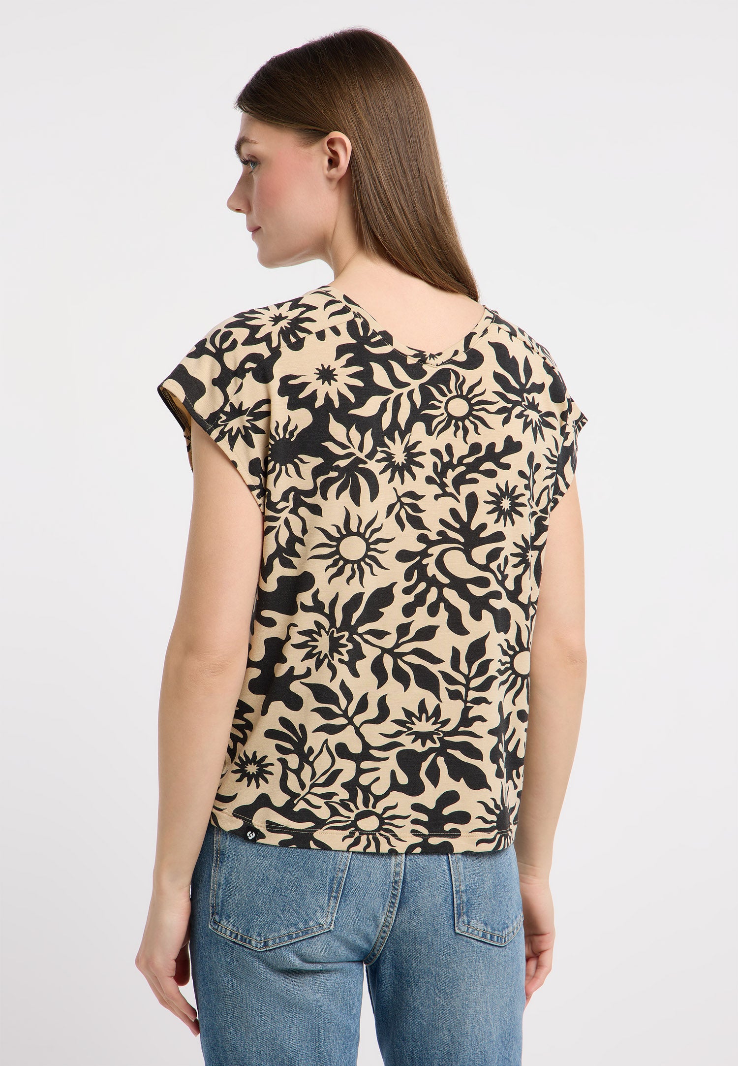 Camiseta Ragwear Grateen print Sand